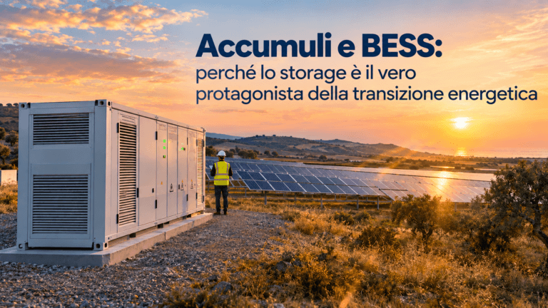 Accumuli e BESS: perché lo storage è il vero protagonista della transizione energetica