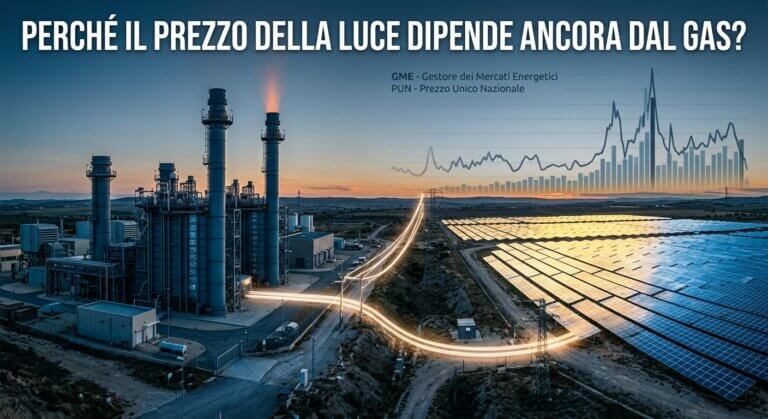 Perché il prezzo della luce dipende ancora dal gas